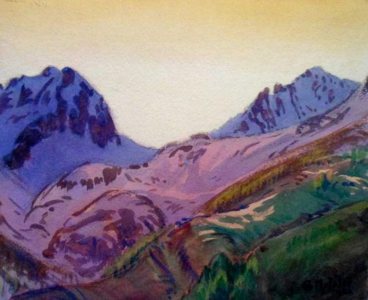 Weg von Kummen, am Lötschenpass