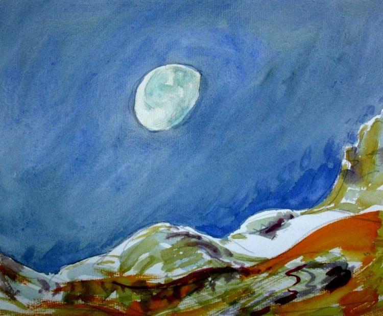 Mond am Gallend Loch