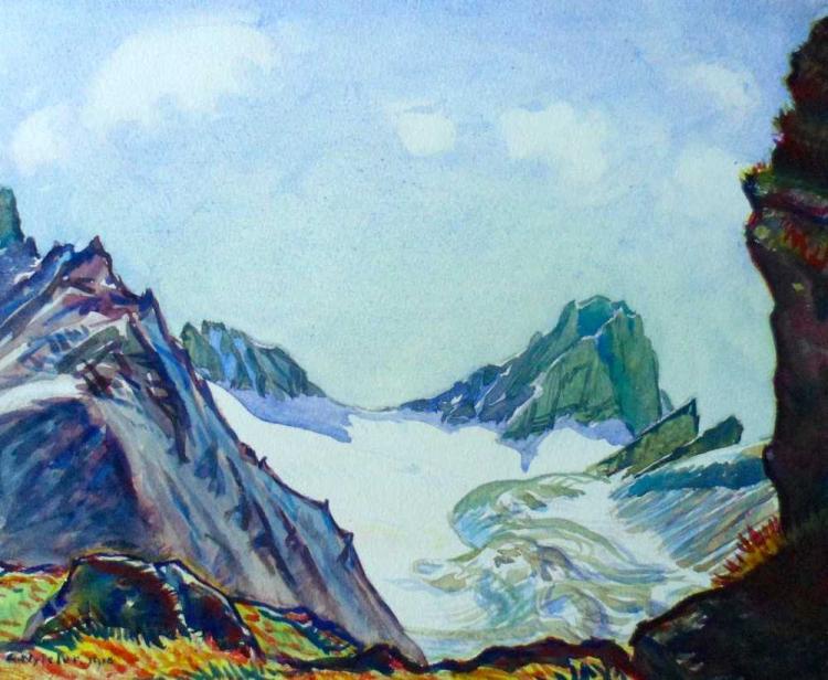 Maijnghorn von Lötschenpass