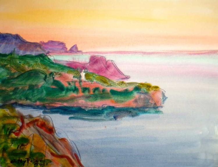 Morgen bei Soller, Mallorca
