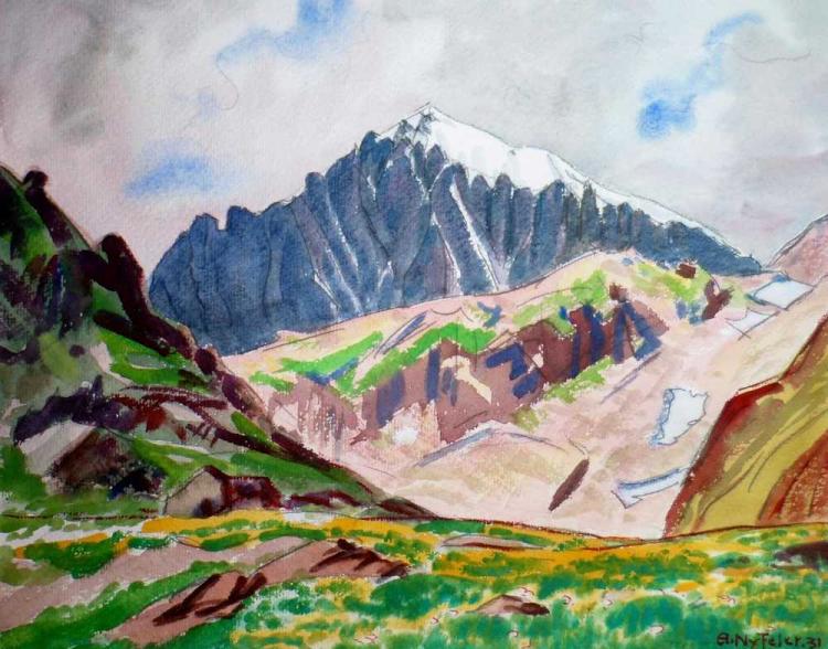 Am Lötschenpass bei Sattlegi