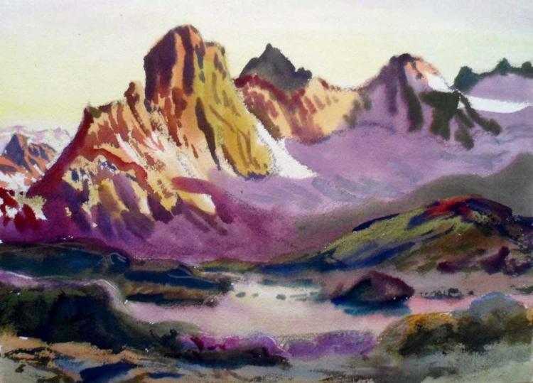 Mannlihorn, Restigrat, Lötschenpass