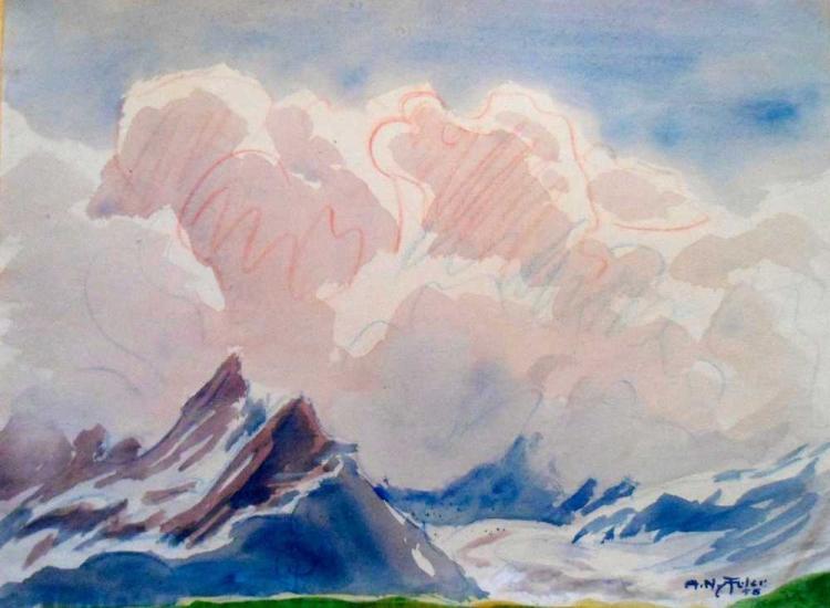 Mandlihorn von Lauchernalp aus