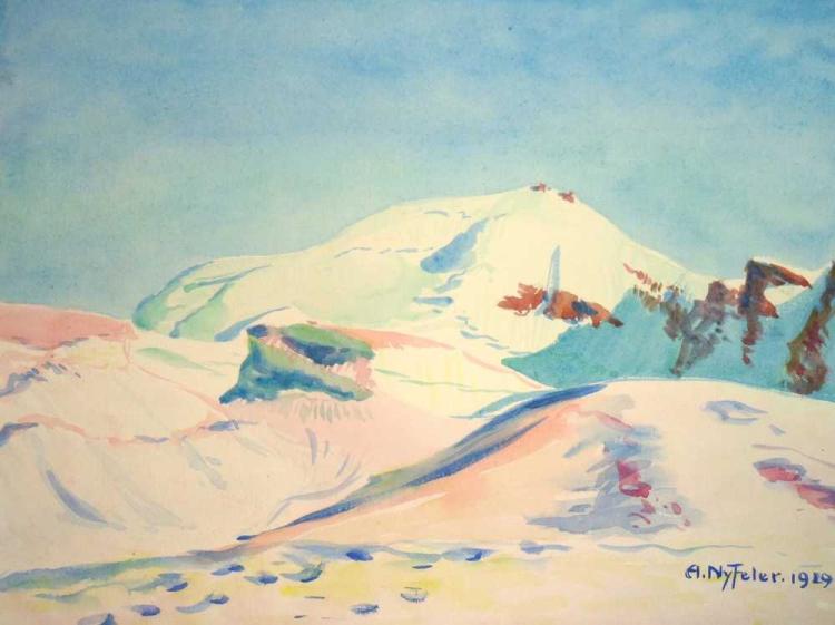 Ebenenfluh bei Hollandia Hütte